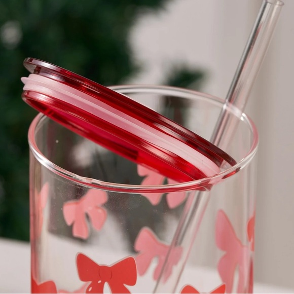 Glass Bow Tumbler (20 oz) - Picture 5 of 5